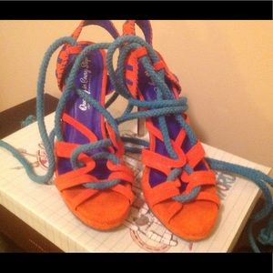 Jeffery Campbell Duncan Suede Sandals